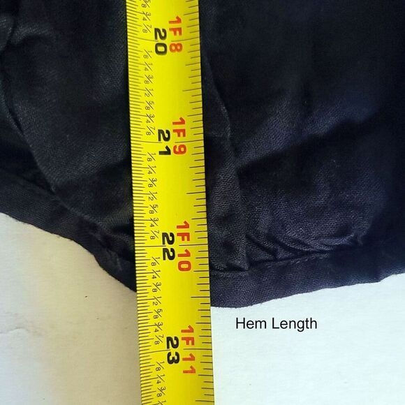 Kimchi Blue Urban Outfitters Black Lace Button Front Short Sleeve Top Size L - Picture 8 of 8